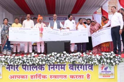 साव ने 55 करोड़ के विकास कार्यों का किया लोकार्पण-भूमिपूजन, 21.40 करोड़ के नए का