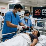 दिल की धड़कन थमने के बाद डॉक्टरों का कमाल, 120 जूल शॉक से महिला की बची जान