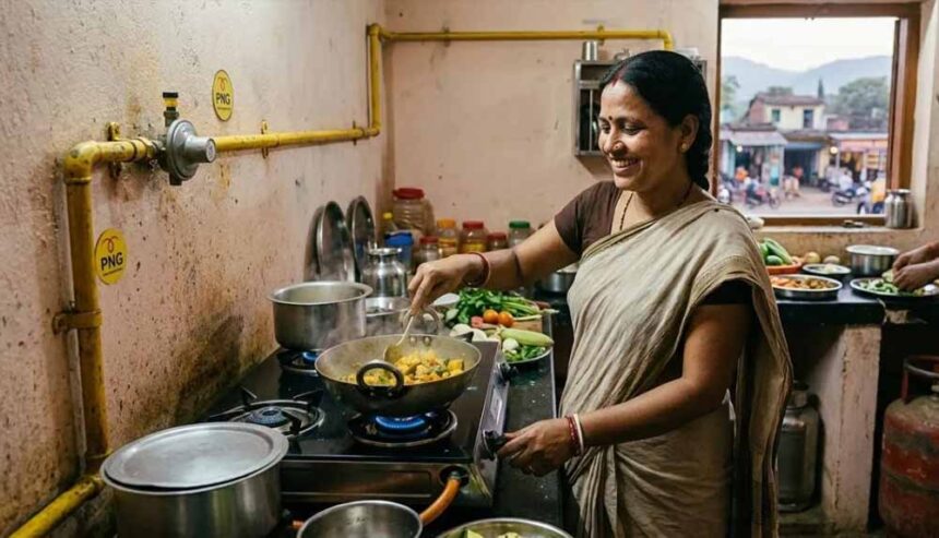 गैस की किल्लत में बड़ी राहत: झारखंड में पाइपलाइन गैस से चल रही रसोई और कारोबार