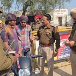 Holi पर कई वाहन जब्त और काटे चालान