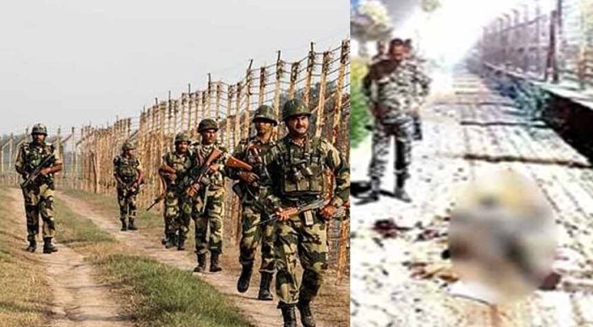 पंजाब बॉर्डर पर BSF ने सीमा पार कर रहे घुसपैठिये को किया ढेर