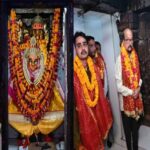 राज्यपाल ने माँ महामाया का दर्शन कर छत्तीसगढ़ की सुख-समृद्धि, खुशहाली की कामना की