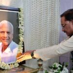 मुख्यमंत्री  विष्णुदेव साय ने लोकतंत्र सेनानी स्वर्गीय महावीर प्रसाद जैन को दी श