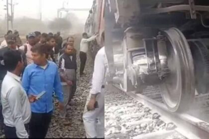 पटना-रांची जनशताब्दी में अफरा-तफरी: चलते ट्रेन के पहिये से धुआं, समय रहते टला हा