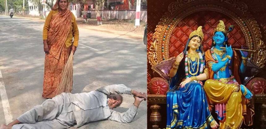 आगरा के दंपती कान्हा की भक्ति में रोजाना लोटपोट होकर नाप रहे ब्रज