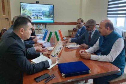 इंदिरा गांधी कृषि विश्वविद्यालय और उज्बेकिस्तान के पांच विश्वविद्यालयों के मध्य