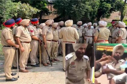 पंजाब के लुधियाना में हंगामा: नशे में युवक ने ASI पर कांच से हमला किया, पुलिस से