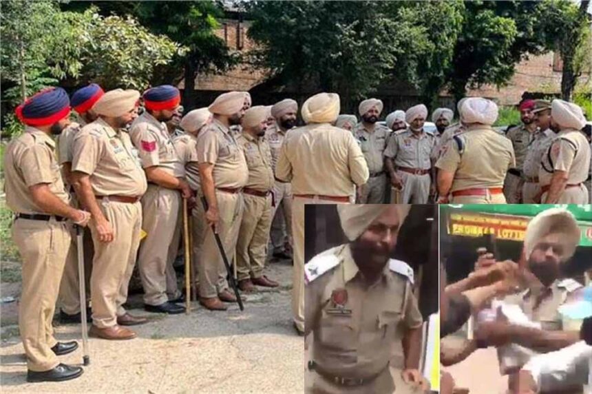 पंजाब के लुधियाना में हंगामा: नशे में युवक ने ASI पर कांच से हमला किया, पुलिस से