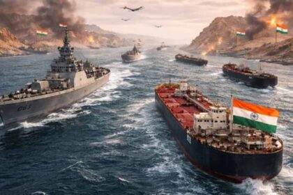 तनाव के बीच स्ट्रेट ऑफ होर्मुज से निकल रहे भारतीय फ्लैग शिप, नौसेना की कड़ी निगर