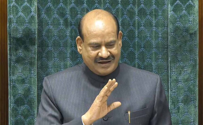 सदन में तकरार: भाषणबाजी पर नाराज हुए ओम बिरला, मंत्री को लगाई फटकार