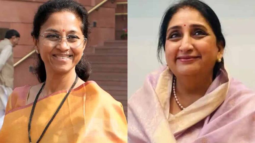 भाभी के सामने नहीं लड़ीं सुप्रिया सुले, बारामती उपचुनाव में सुनेत्रा पवार को वॉक